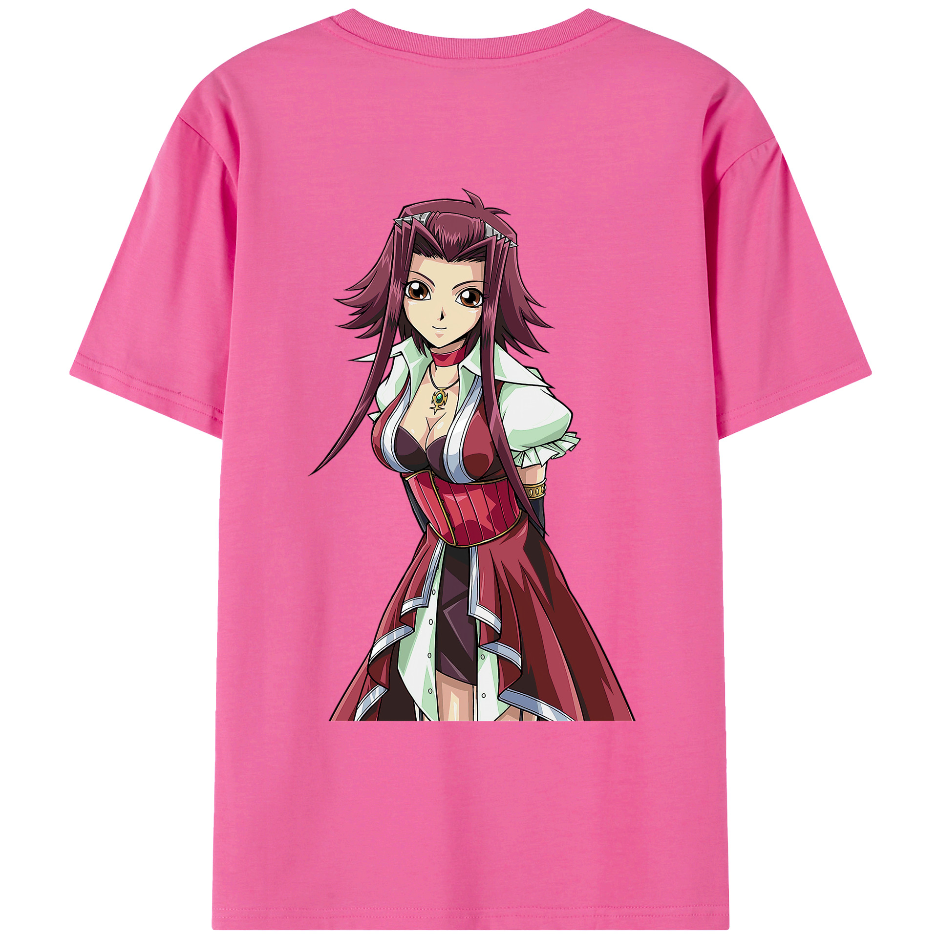 （画像用） 遊☆戯☆王 Yu-Gi-Oh! レディース半袖Tシャツ(バックプリント)